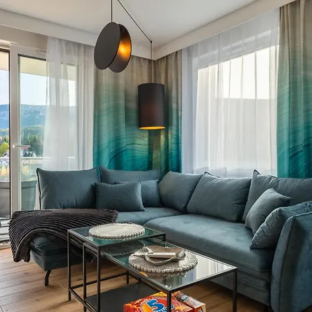 Apartament GreenPeak - klimatyzacja, widok na Śnieżkę, obok aquaparku, blisko do Wang by Apartamenty w Karkonoszach-2