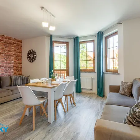 Apartamenty BlueSky - Nadrzeczna 3d-3e, blisko centrum Karpacza, dworca PKP w zielonej okolicy-3