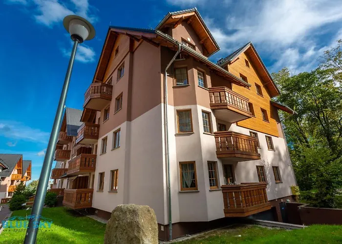 Apartamenty BlueSky - Przemysłowa, w spokojnej, zielonej okolicy, blisko dworca PKP i sklepów Karpacz