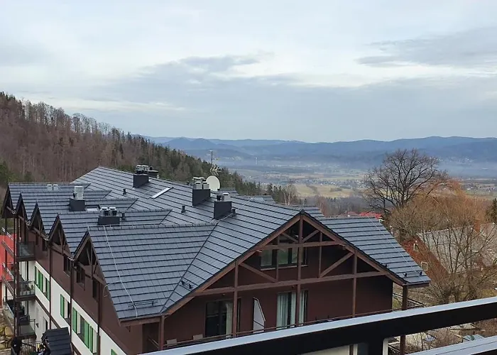 Karpatia Resort Apartament Karbonado z Balkonem i Widokiem na Góry Karpacz