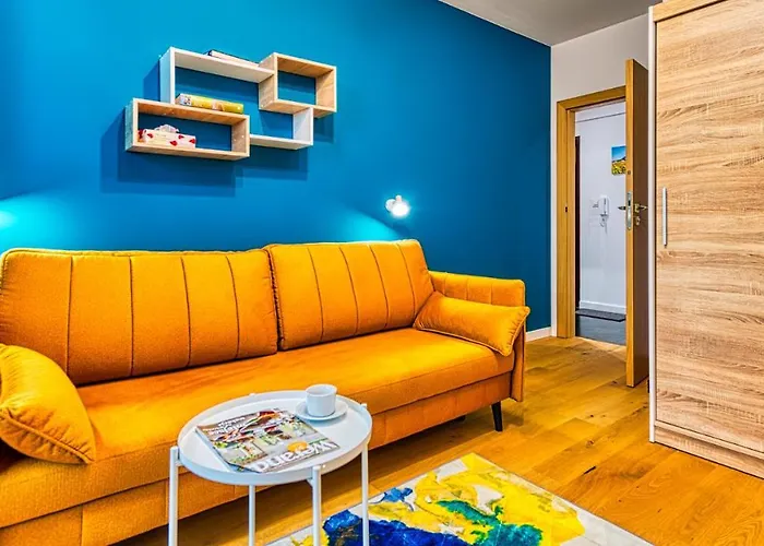 Apartament Penthaus Dwupoziomowy z Klimatyzacją i 2 Łazienkami - 5D Apartamenty Karpacz
