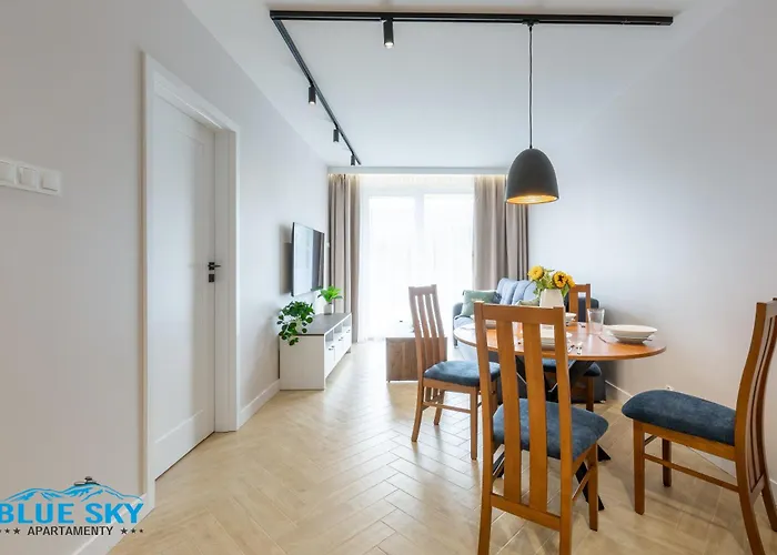Apartamenty BlueSky Kąpielowa 5C - z widokiem na góry, blisko wyciągów i szlaków turystycznych Karpacz