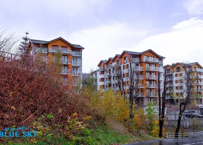 Apartamenty BlueSky Kąpielowa 5C - z widokiem na góry, blisko wyciągów i szlaków turystycznych Karpacz