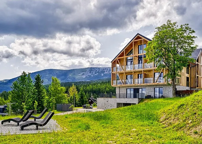 Orlik VIP Residence - Apartament dwupoziomowy Śnieżka Skyline z prywatną sauną Karpacz