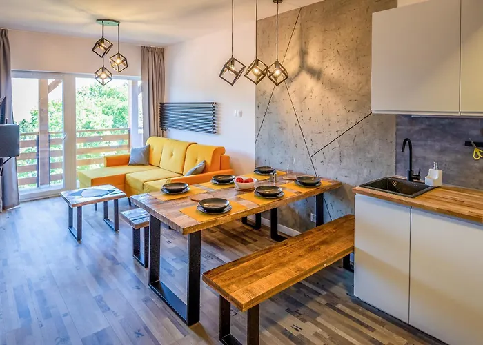 Apartament Widokowy Karpacz z garażem i widokiem na góry, blisko szlaki i centrum