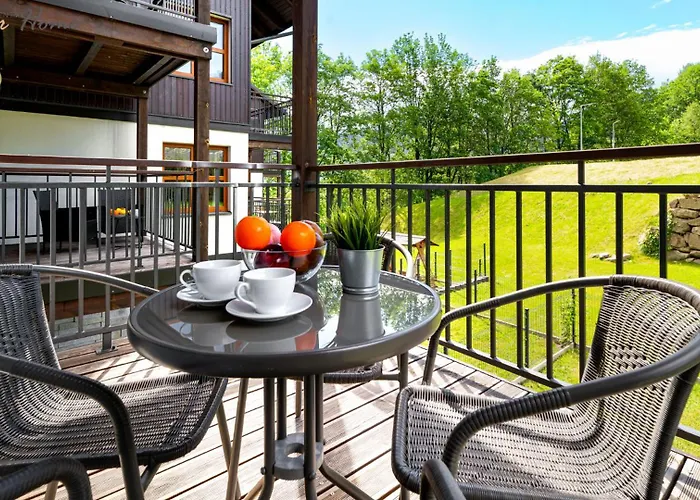 Wonder Home - Apartamenty z balkonami i ogródkami, blisko stoku narciarskiego Karpatka i szlaków turystycznych Karpacz