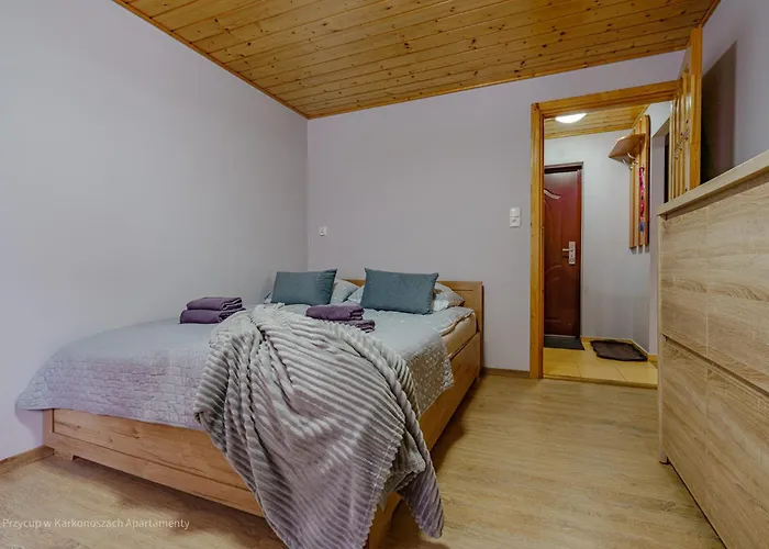 Przycup w Karkonoszach Apartamenty - Apartamenty pod Śnieżką przy Wyciągu Biały Jar Karpacz BLISKO STACJI PKP, PKS - parking gratis